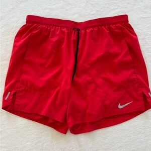 Nike Men's Vibrant Red Running Shorts